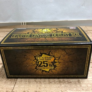 08w2598★1円~トレカ 遊戯王(コナミ) トレーディングカード クォーターセンチュリーデュエルBOX 未開封品【中古品】