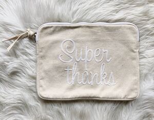 【美品】SUPERTHANKS ポーチ