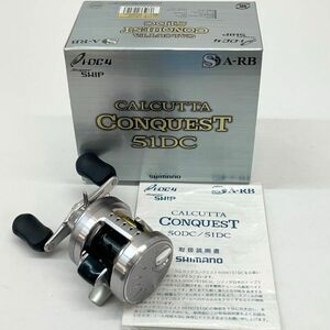 A124[06]A40(ベイトリール) 中古/SHIMANO/シマノ/11カルカッタコンクエスト 51DC/02702/箱・説明書あり 11/21出品