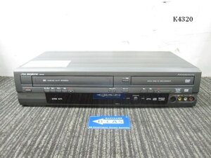 K4320M DXアンテナ DXR160V VHS/DVDレコーダー 通電OK ジャンク