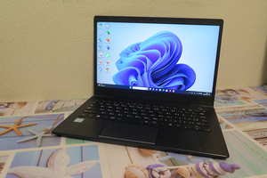 13.3型ワイド【高速Core i7(第8世代)★メモリ8GB+爆速SS(NVMe)D512GB】東芝 G8 最新Windwos11+Office2019 H&B★Webカメラ/Wi-Fi/HDMI