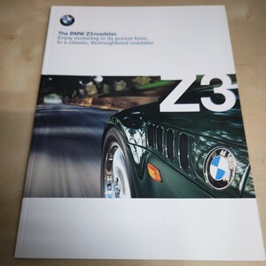 【新品】BMW Z3 ロードスター カタログ 絶版 希少 初期型 1998年当時物 39ページ