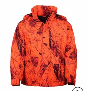 新品: Gamehide】Flatland Parka オレンジ迷彩ジャケット: USサイズメンズM（日本L）: Naked 迷彩 狩猟 射撃 シューティング ハンティング