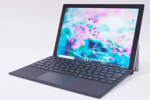 即配 省電力モデル タブレットPC Surface Pro 5 m3-7Y30 4G NVMeSSD128G 12.3型PixelSense 顔認証 Win10リカバリ 新品キーボード追加可