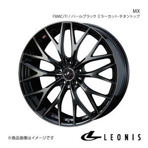 LEONIS/MX アコード CL7/CL8/CL9 アルミホイール4本セット【18×7.0J 5-114.3 INSET53 PBMC/TI】0037438×4