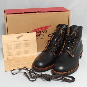 未使用★RED WING SHOES Beckman Flatbox 9060 黒 27.0cm ベックマン フラットボックス ブーツ シューズ 革 靴 レッドウィング★