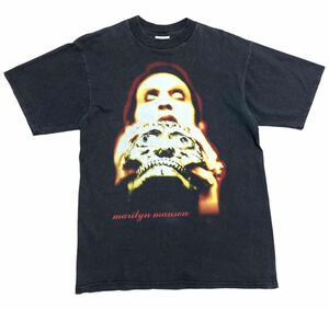 1997s TULTEX MARILYN MANSON ANTICHRIST SUPERSTAR SUPERFUCK tシャツ / vetera プリントTシャツ マリリンマンソン ロックt バンドt
