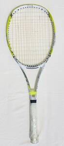 テニス　軟式ラケット　YONEX NEXTAGE 60 ライトフィール　カーボン　日本製　ガット付　グリップテープ付ければ使用可能　中古品