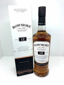 未開栓☆【BOWMORE/ボウモア】12年 40％ 700ml 箱付属