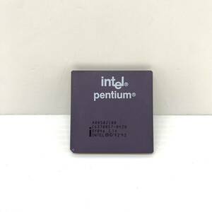 レトロCPU★Intel Pentium A80502100 SY046 3.1V 動作未確認