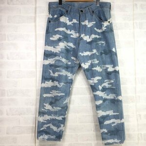 Wrangler ラングラー 雲柄 迷彩 デニムパンツ 日本製 SIZE: 34 MH632022072706