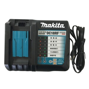 マキタ makita 純正 DC18RF 最新型 急速充電器 14.4V 18V BL1860B BL1460B 対応 国内純正品 本体のみ