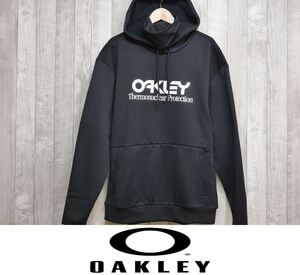 【新品】25 OAKLEY RIDER LONG 2.0 HOODIE - Lサイズ - BLACK/WHITE 撥水 パーカー スノーボード 正規品