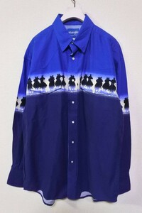 Wrangler WESTERN SHIRTS Cowboy size L ラングラー 長袖 ウエスタンシャツ カウボーイ