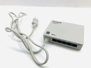 中古動作品　パナソニック タップ型 5ポートL2スイッチングハブ Switch-S5 PN21050