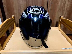 Arai アライ SZ-RamⅢ STELLA ステラ ブルー 61-62cm ミラーシールド ヘルメット XLサイズ SZ-Ram3 ラム3 