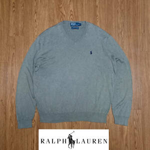 Ralph Lauren　POLO ラルフローレン　Vネックセーター　　