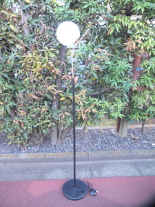 Glass Floor Lamp ガラスシェード フロアランプ スタンドライト モダン 検)ミッドセンチュリー mid century 