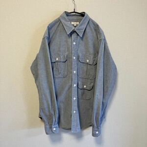 エンジニアードガーメンツ Engineered Garments /長袖シャツ /ワークシャツ /3ポケット /シャンブレー /コットン /米国製 /サイズM