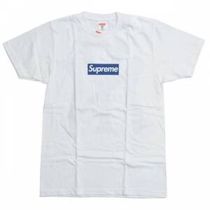 国内正規 新品 15ss SUPREME シュプリーム × New York Yankees ヤンキース BOX LOGO TEE Tシャツ ホワイト M R2A-140735