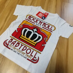 BABYDOLL KIDS130cm Tシャツ ロックンロール ベビードール半袖