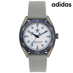 アディダス EDITION TWO クオーツ 腕時計 ブランド メンズ adidas AOFH22003 アナログ シルバー グレー