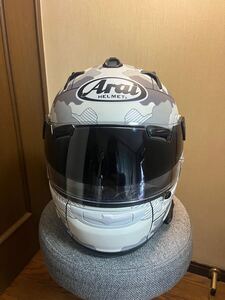 Arai アストロプロシェード　ホワイト M(57〜58)SENA3Sインカム付き