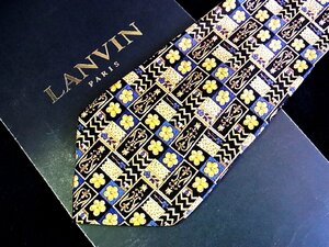 ♪今週の特売980円～♪1978♪状態並品【LANVIN】ランバン【花 植物 装飾 柄】