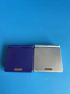 Nintendo 任天堂 GAMEBOY ADVANCE SP AGS-001 ゲーム機 / 2点