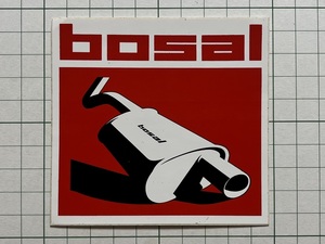 ベルギー bosal ボーサル 古いステッカー 自動車 マフラー 広告 プロモーション ビンテージ 海外 +Eg