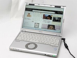 激安 高速SSD 即使用可 ノートパソコン 中古良品 Panasonic CF-SZ6ADLVS 12.1型 第7世代Core i3 8GB 無線 カメラ Windows11 Office