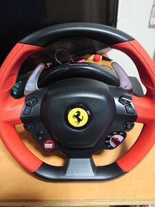 XBOX ステアリング THRUSTMASTER Ferrari 458 Spider Racing Wheel XBOX