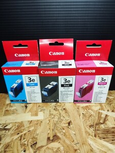 Canon キヤノン 純正 インクカートリッジ BCI-3e ブラック BCI-3EBK マゼンダ BCI-3eM シアン BCI-3eC 3色 セット 