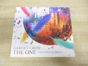 ●01)【同梱不可】GARNET CROW/THE ONE ALL SINGLES BEST/ガーネット・クロウ/ザ・ワン オール・シングルス・ベスト/CD/GZCA 5253〜5/A