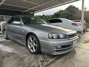 車検付き！日産 スカイライン HR34 R34 セダン キセノン サンルーフ フルオプション！値段高騰中！SKYLINE NISSAN 