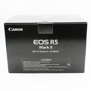 新品未使用 Canon キャノン EOS R5 Mark II RF24-105mm F4 L IS USM レンズキット