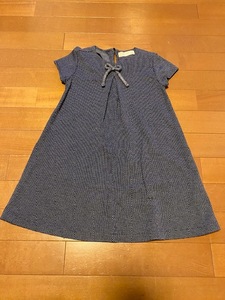 ZARA ワンピース サイズ 120 グレー ★★極美品★★ ザラ 子供用 キッズ ノースリーブ