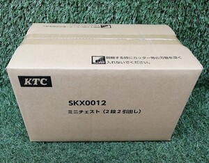 未開封品 KTC 京都機械工具 ミニチェスト 2段2引出し レッド SKX0012