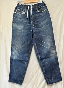 送料込　US TOKYO/fake vintage denim easy pants type_47