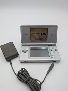 □★任天堂　Nintendo DS Lite シルバー 本体のみ 通電確認ずみ ソフト付き (1125)