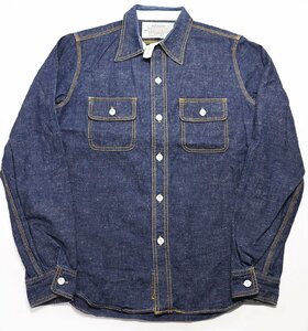 TOUGHNESS (タフネス) Lot 431W - DENIM WORK SHIRT / デニムワークシャツ size S / スピリッツ