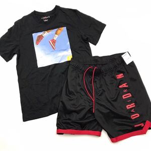 NIKEJordanJumpmanPhotoTシャツDA9895-010DQ5917-010上下セットサイズ M。