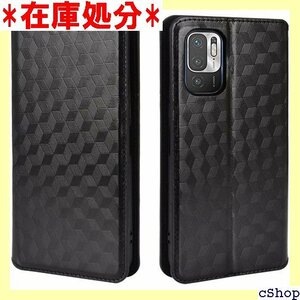 ｋａｗａｙｌＪＰ For Xiaomi Redmi N ホケース Redmi Note 10T 手帳型 ブラック 1057