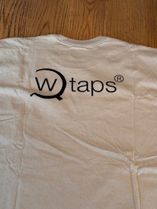 WTAPS ROGO TEE BEIGE size 5 / XXL ダブルタップス Tシャツ FPAR DESCENDANT ディセンダントTET NEIGHBORHOOD