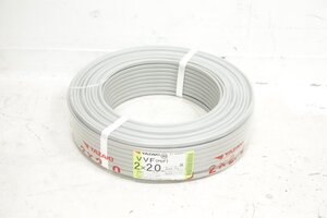 ■2024年5月■未使用■ YAZAKI ヤザキ VVFケーブル (PbF) 2x2.0mm 100m 約11kg H