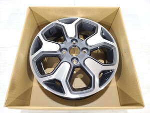 【 美品 】 スズキ ハスラー MR52S MR92S 純正 15インチ 4.5J 4穴 PCD100 +45 ハブ径約54㎜ 1本価格