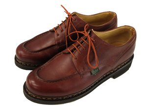 パラブーツ Paraboot CHAMBORD シャンボード 17557 レザーシューズ 6.5F ブラウン Uチップ 革靴 メンズ