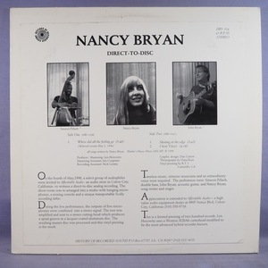 ■２００枚プレス!DIRECT TO DISC!★NANCY BRYAN★オリジ名盤■