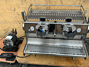  美品 2021年製 SYNESSO/シネッソ社 Cyncra-2 エスプレッソマシン 2連 マルチボイラーシステム(marathon electric 5kh32GNC316X) コーヒー