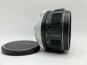 ★良品★ ミノルタ MINOLTA MC ROKKOR-PF 58mm f1.4 SN 5044509 単焦点レンズ